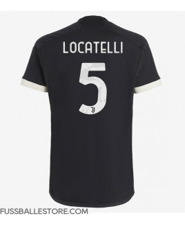 Günstige Juventus Manuel Locatelli #5 3rd trikot 2023-24 Kurzarm